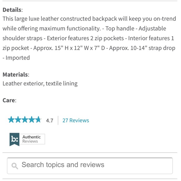 Marc Jacobs backpack - Picture 3 of 4